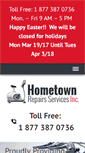 Mobile Screenshot of hometownrepairs.com